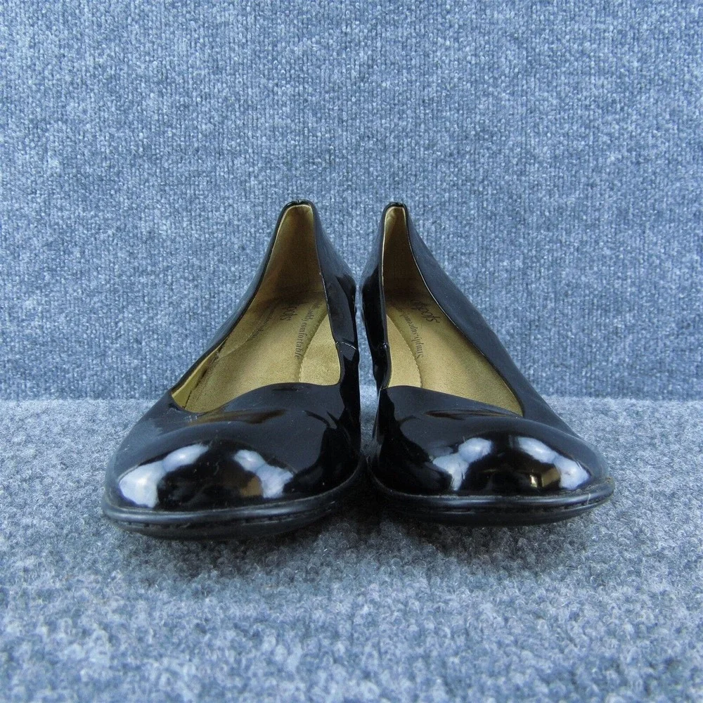 Softspots Women Pump Heel Shoes Black Synthetic Size 7.5‎ Medium